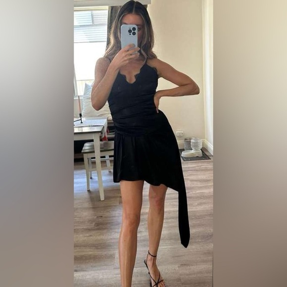 NWT ZARA ASYMMETRIC HEM JUMPSUIT LIMITED EDITION SIZE M - Picture 2 of 16